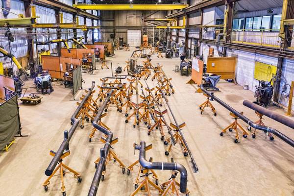 Pipe Fabrication | Team Industries | TEAM Industries Inc.